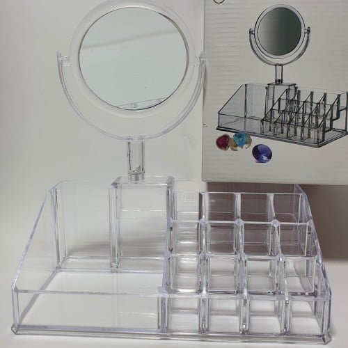 منظم مكياج بمرايه