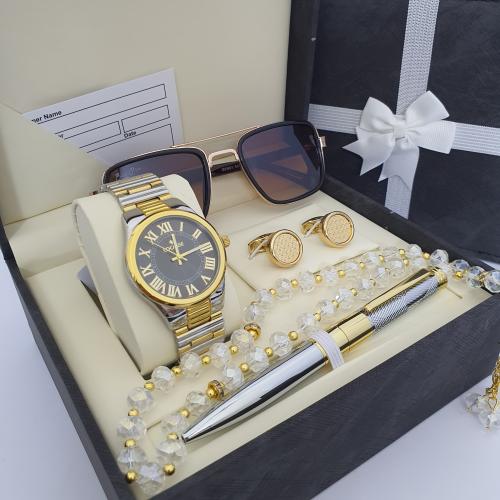 طقم رجالي ماركة  بتصميم عصري 5قطع