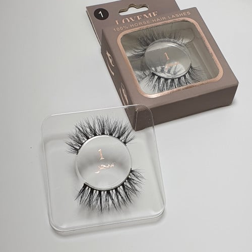 رموش ناعمه طبيعيه