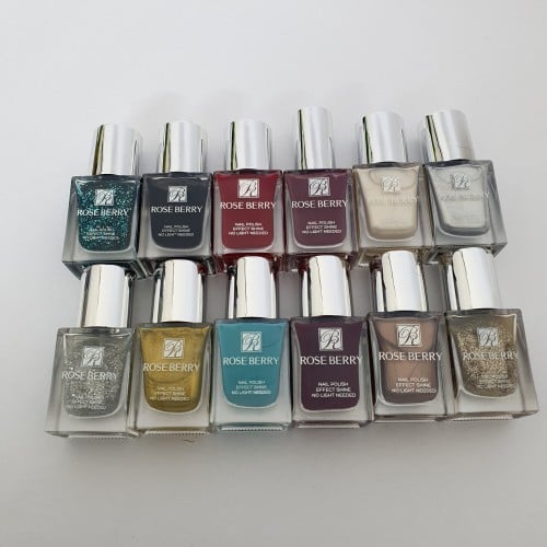 مجموعه مناكير روز بيري 12حبه حجم كبير