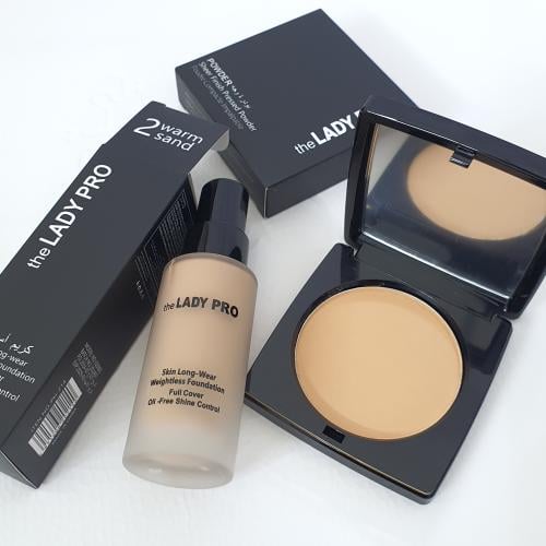 اساس مع بودره فل كفر من ليدي برو رقم٢