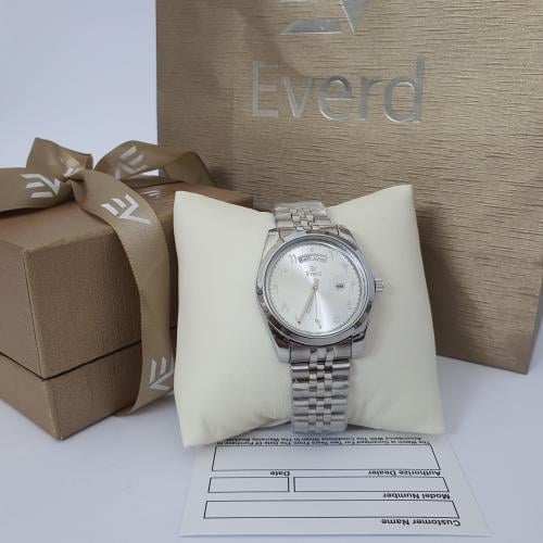 ساعه رجالي يد ماركه ضدالماء ضمان سنه