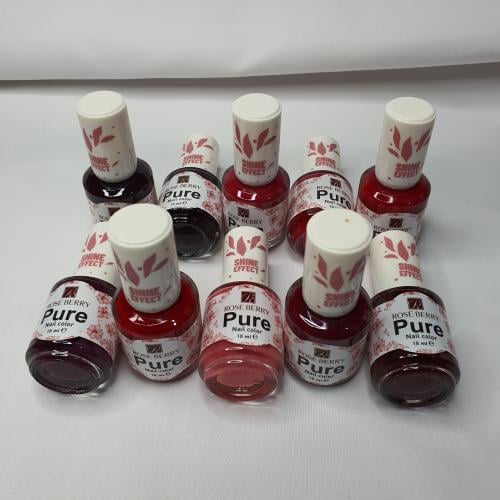 مجموعه مناكير روز بيري العدد10حبات