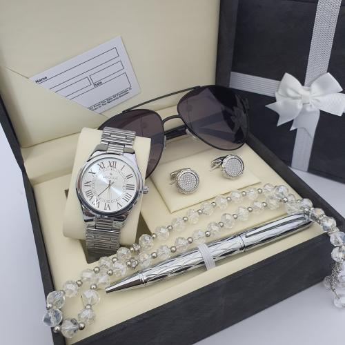 طقم رجالي ماركة  بتصميم عصري 5قطع