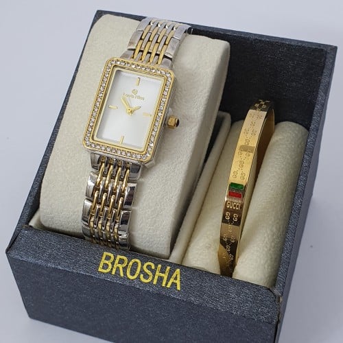 ساعه نسائيه اصليه بسواره ماركه