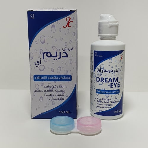 محلول عدسات كوري فريش دريم اي بعلبته150ملي