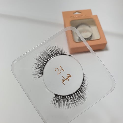 رموش ناعمه طبيعيه