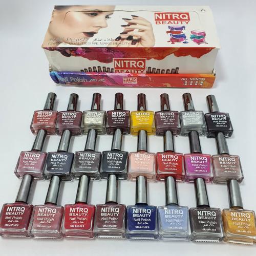 بوكس مناكير 24 لون ثابته ماركه نيتروك