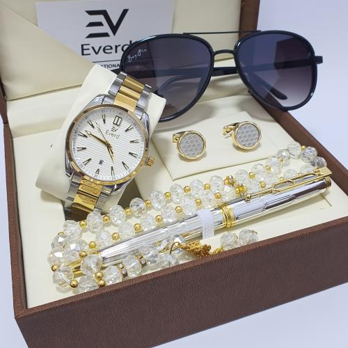 طقم رجالي استيل اصليه بضمان سنه