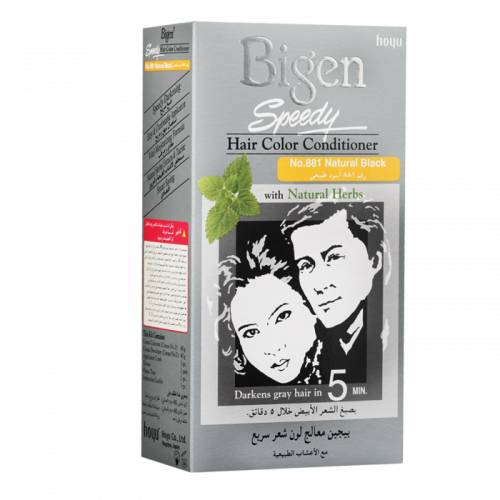 بيجين , صبغة وبلسم للشعر , للجنسين , أسود طبيعي 881