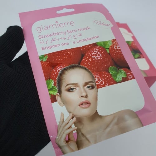 قناع للوجه بالفراوله