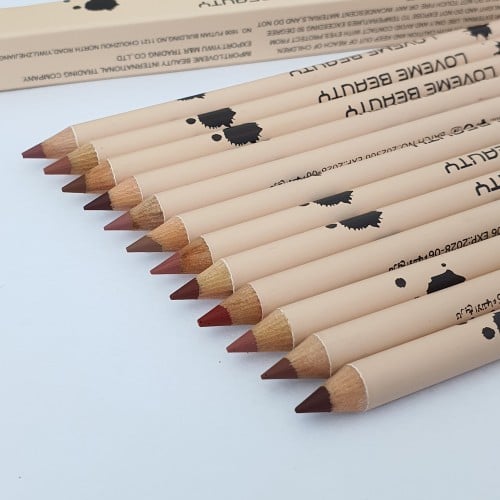 محددات شفاه 12 لون ثابته