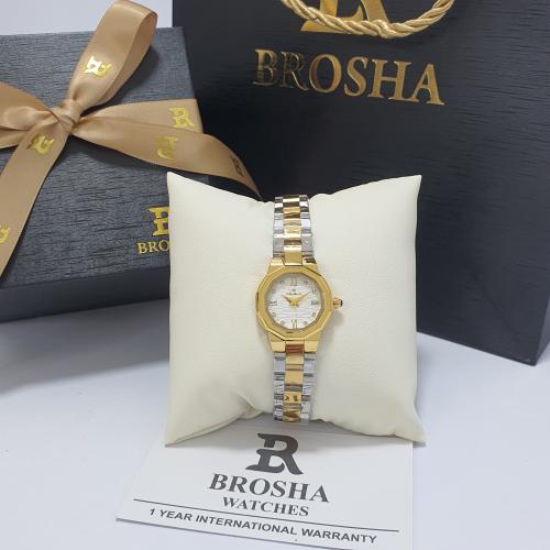 ساعه يد نسائيه من بروشا الاصلي الاستيل