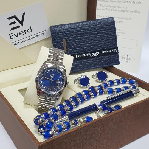 طقم رجالي استيل اصليه بضمان سنه