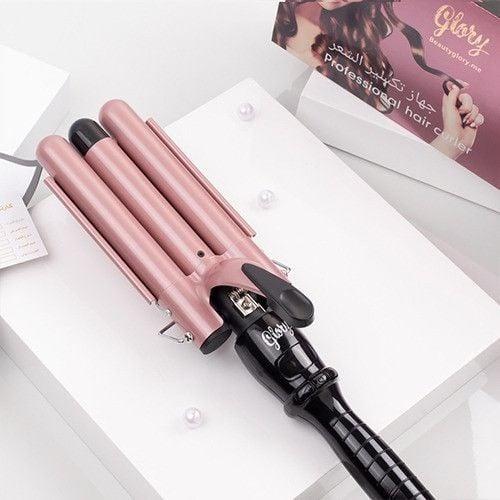 جهاز تمويج فير الشعر الثلاثي من جلوري