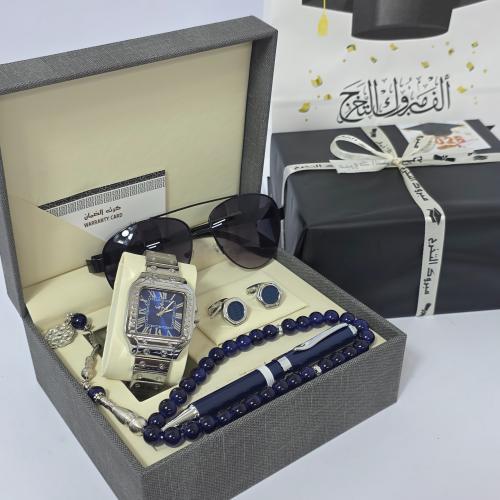 هديا المتخرجين طقم رجالي اصلي بضمان سنه شامل التغليف