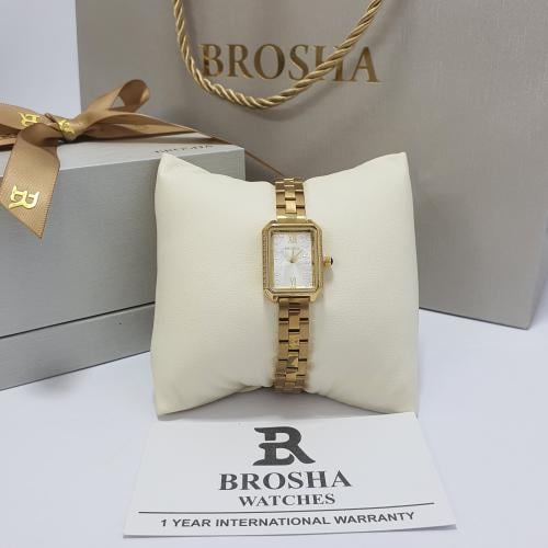 ساعه يد نسائيه من بروشا الاصلي الاستيل