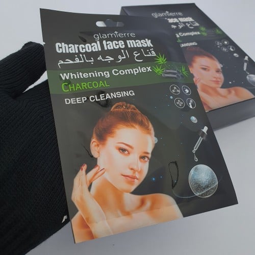 قناع للوجه بالفحم