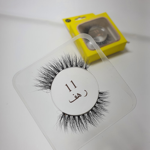 رموش ناعمه طبيعيه