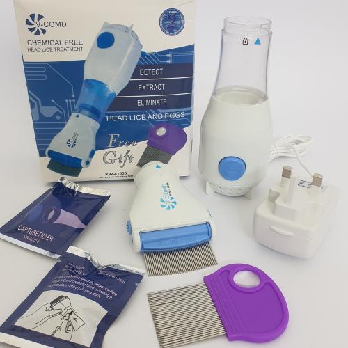 جهاز الإلكتروني لعلاج قمل الرأس خالي من المواد الكيميائية