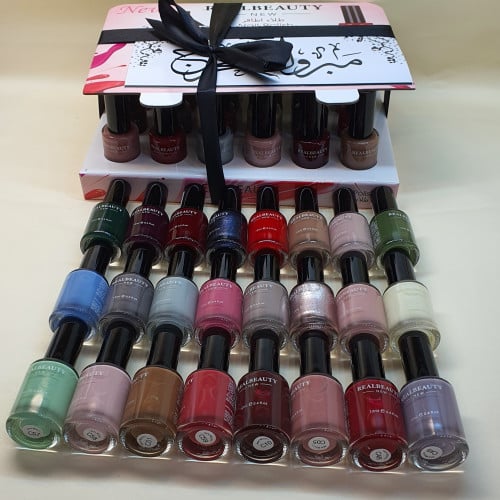 بوكس مناكير 24 لون ثابت