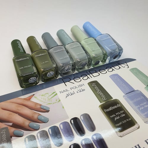 مناكير ريل بيوتي 6 الوان باختيار لاكثر مبيعات