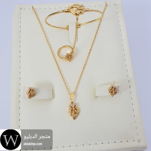 طقم بناتي متكامل بديل الذهب