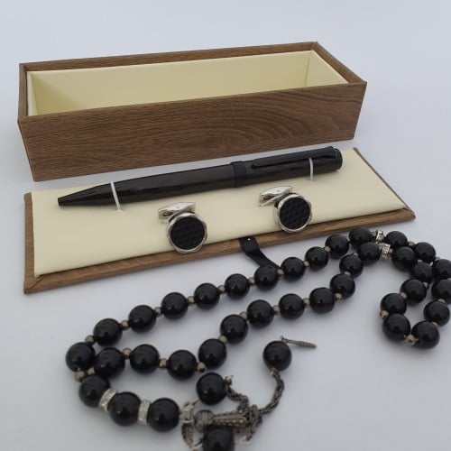 طقم انيق قلم كبكب سبحه