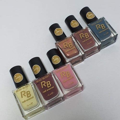 مناكير 6 حبات ماركه روز بيري رقم11