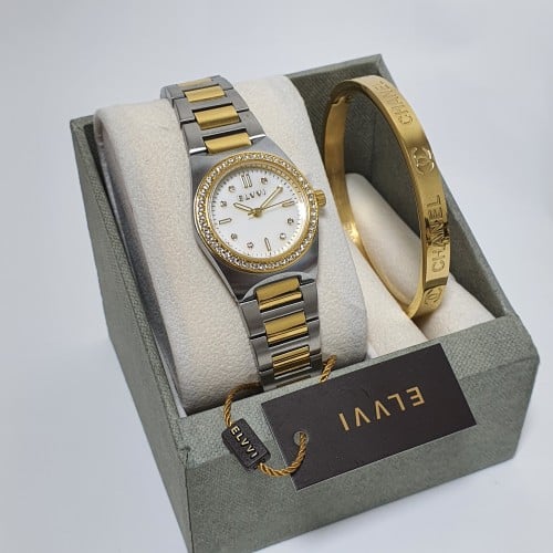 ساعه ماركه مع اسوره اصليه ضمان سنه ملحقات الماركه