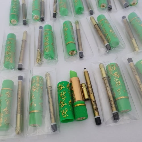 توزيعات الكيس قطعتين كحل وروج