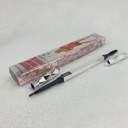 قلم حواجب بني مع فرشه ماركه اصليه ريل بيوتي بديل بنفت