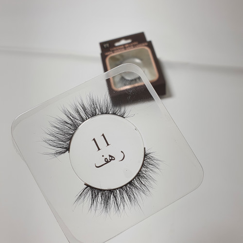 رموش ناعمه طبيعيه