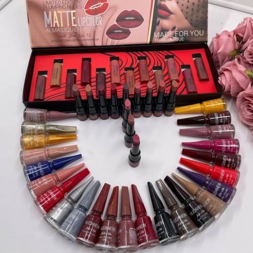 بوكس هدى نيو 24 مناكير 12 روج