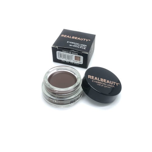 مصحح حواجب DARK BROWN من real beauty