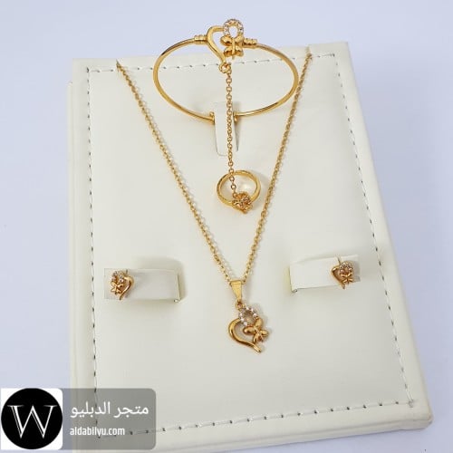 طقم بناتي متكامل بديل الذهب