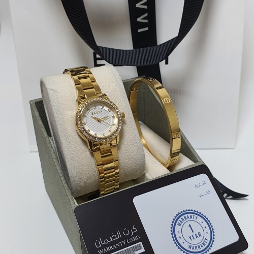 ساعه ماركه مع اسوره اصليه ضمان سنه ملحقات الماركه