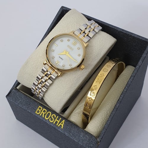 ساعه نسائيه اصليه بسواره ماركه