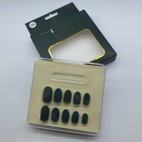 اظافر روز بيري لصق ذاتي 24 قطعه