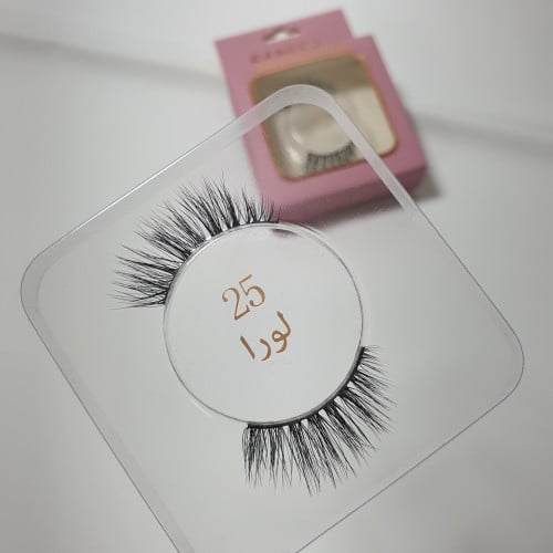 رموش ناعمه طبيعيه