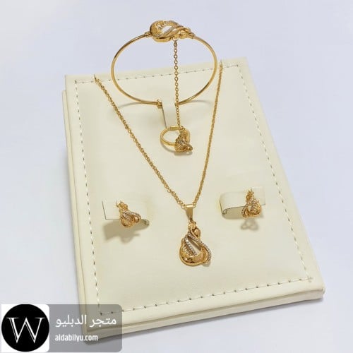 طقم بناتي متكامل بديل الذهب