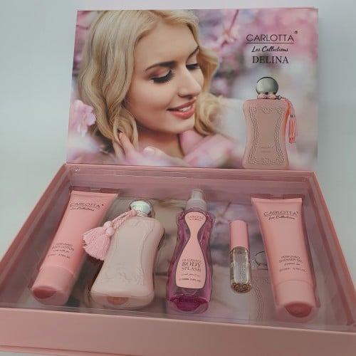 طقم عطور مكون من 5 قطع كارلوتا نسائي