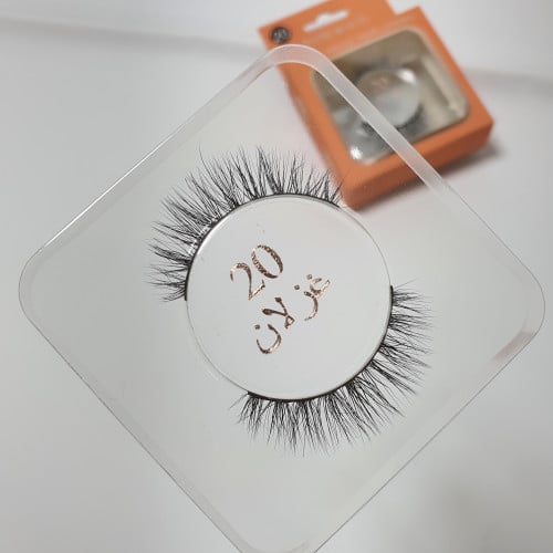 رموش ناعمه طبيعيه