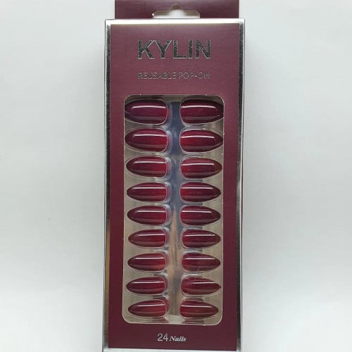 اظافر لصق ذاتي علبه 24 حبه