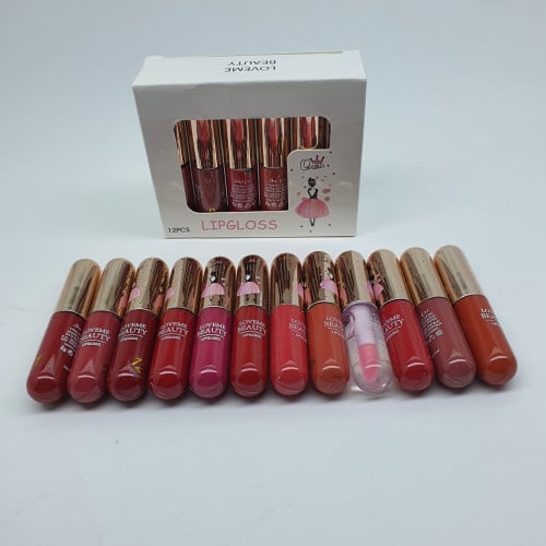 ارواج ميني ثابته 12 لون ماركه لوف مي بيوتي