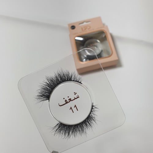 رموش ناعمه طبيعيه