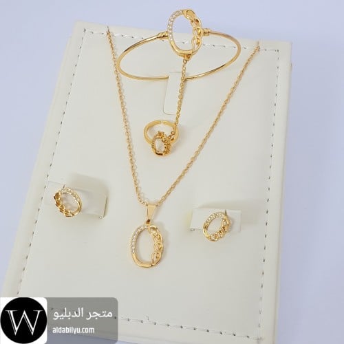 طقم بناتي متكامل بديل الذهب