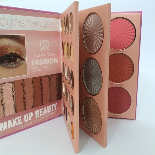 باليت كتاب احمر خدود اظلال اضاءه