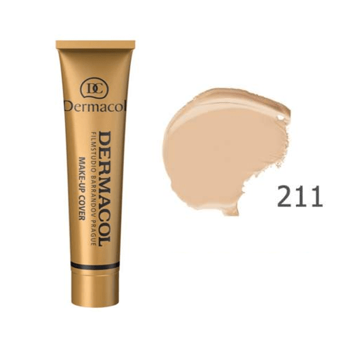 كريم اساس وكونسيلر ديرماكول درجة 211 درماكولDERMACOL