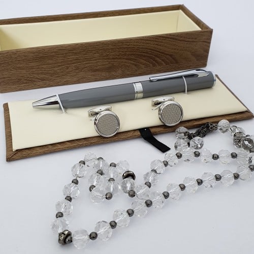 طقم انيق قلم كبكب سبحه